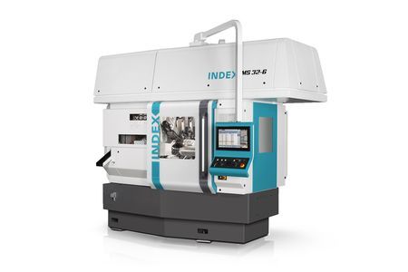 INDEX MS32-6: CNC multi-spindle for high productivity with modern production technology design
