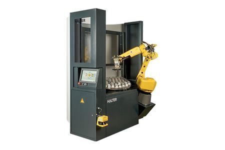 HALTER Universal Premium 25/35 - Sistem robotizat pentru încărcarea/descărcarea utilajelor CNC, strung/freza, piese medii/mari