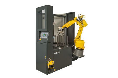 HALTER MillStacker Premium 25/35 - Sistem robotizat pentru încărcarea/descărcarea utilajelor CNC, freza, piese medi/mari