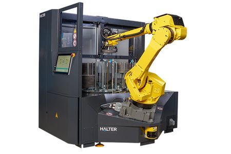 HALTER Universal Big 35/70 - Sistem robotizat pentru încărcarea/descărcarea utilajelor CNC, strung/freza, piese mari