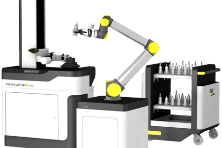 Collaborative Robot Assistant »cora« streamlines tool handling for efficiency