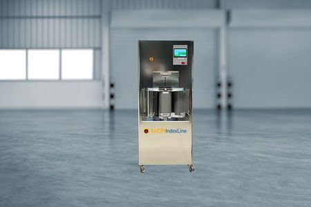 UCMIndexLine - Sistem de curățare industrială compact pentru curățarea componentelor de precizie