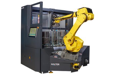 HALTER MillStacker Big 35/70 - Sistem robotizat pentru încărcarea/descărcarea utilajelor CNC, freza, piese mari
