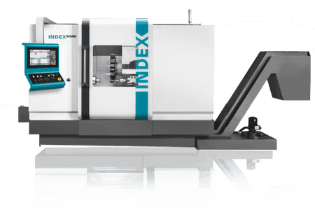 INDEX B500 - Strung CNC monoax universal pentru prelucrarea pieselor medii/mari